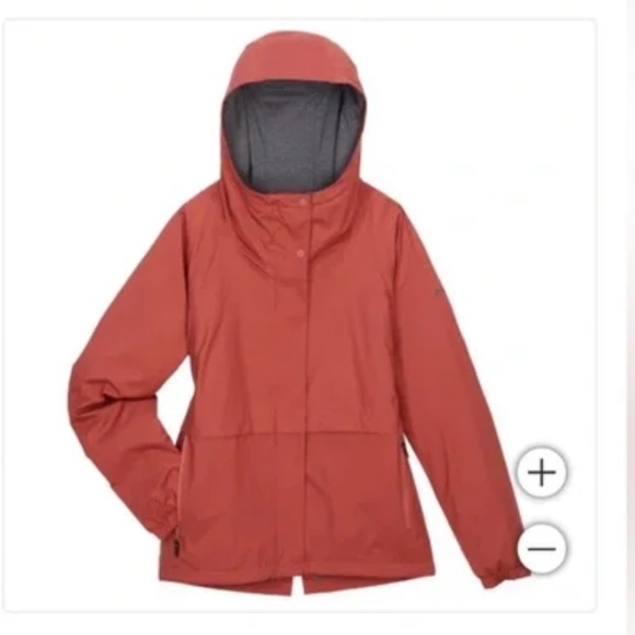 Columbia waterproof spring jacket ROSE DUST color outdoors adventure windbreaker - Picture 7 of 7